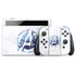 Marvel Avengers Blue Logo Nintendo Switch OLED (2021) Skin